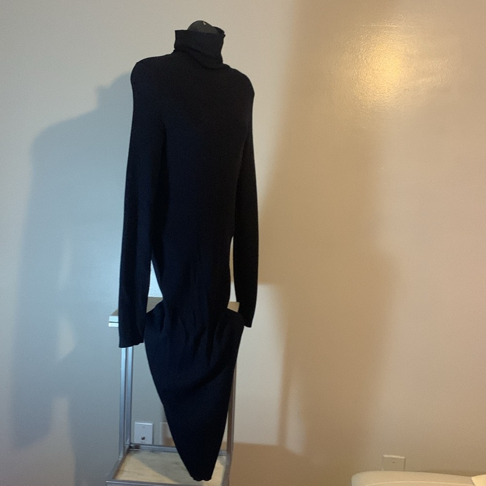 Elegant Black Long Sleeve Dress